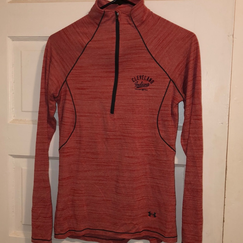 Under Amour Cleveland Indians half zip up.